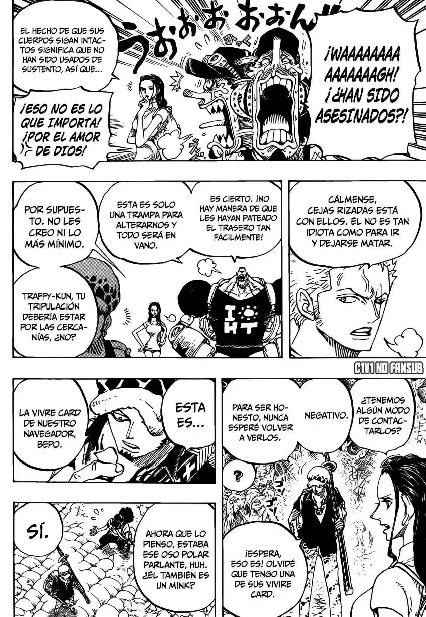 One Piece capítulo 805 página 7