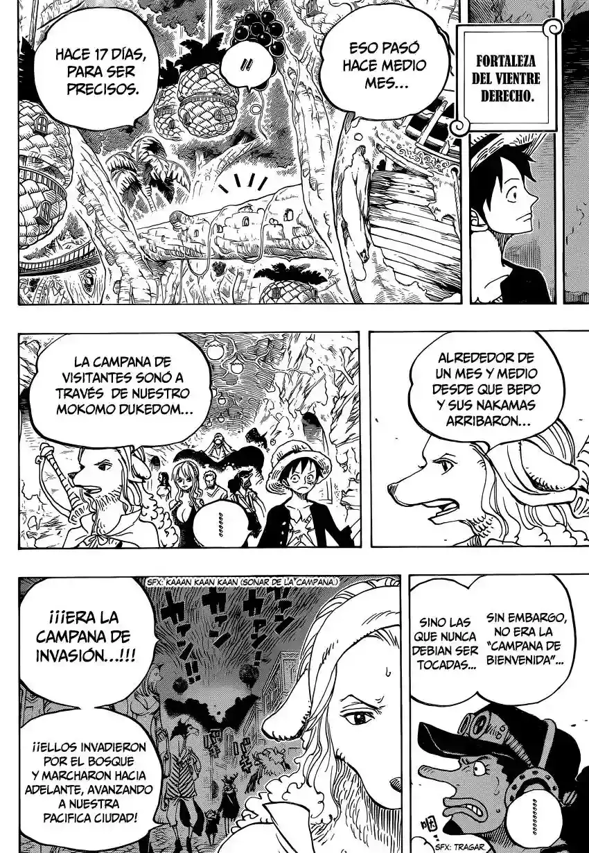 One Piece capítulo 807 página 16