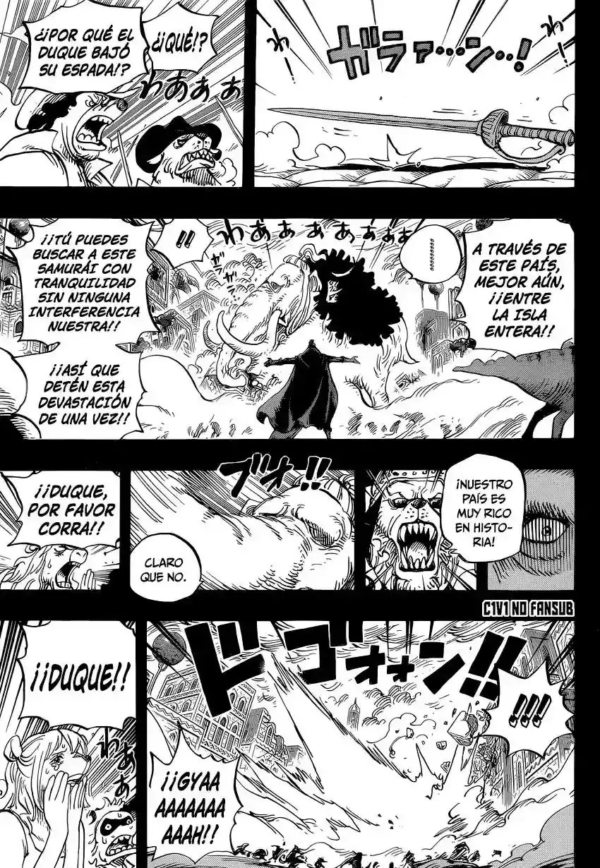One Piece capítulo 809 página 11
