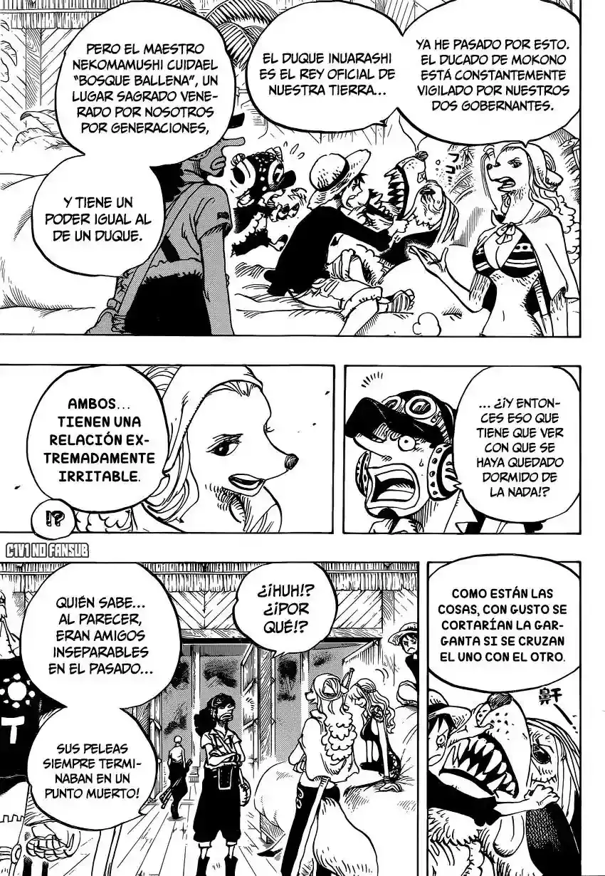 One Piece capítulo 809 página 6