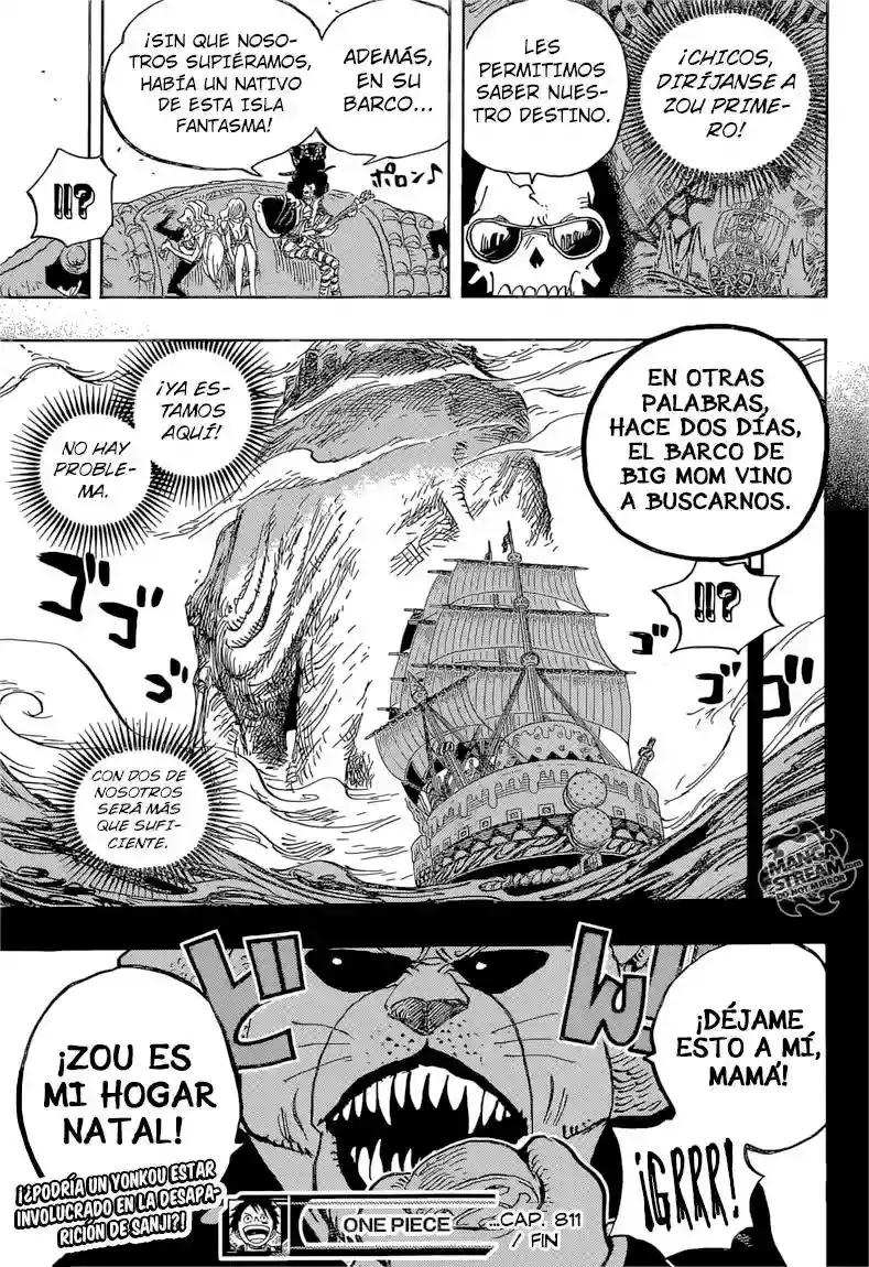 One Piece capítulo 811 página 19