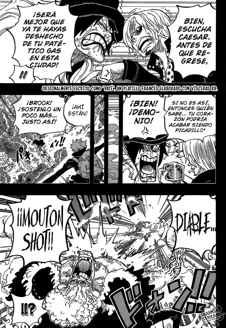 One Piece capítulo 811 página 5