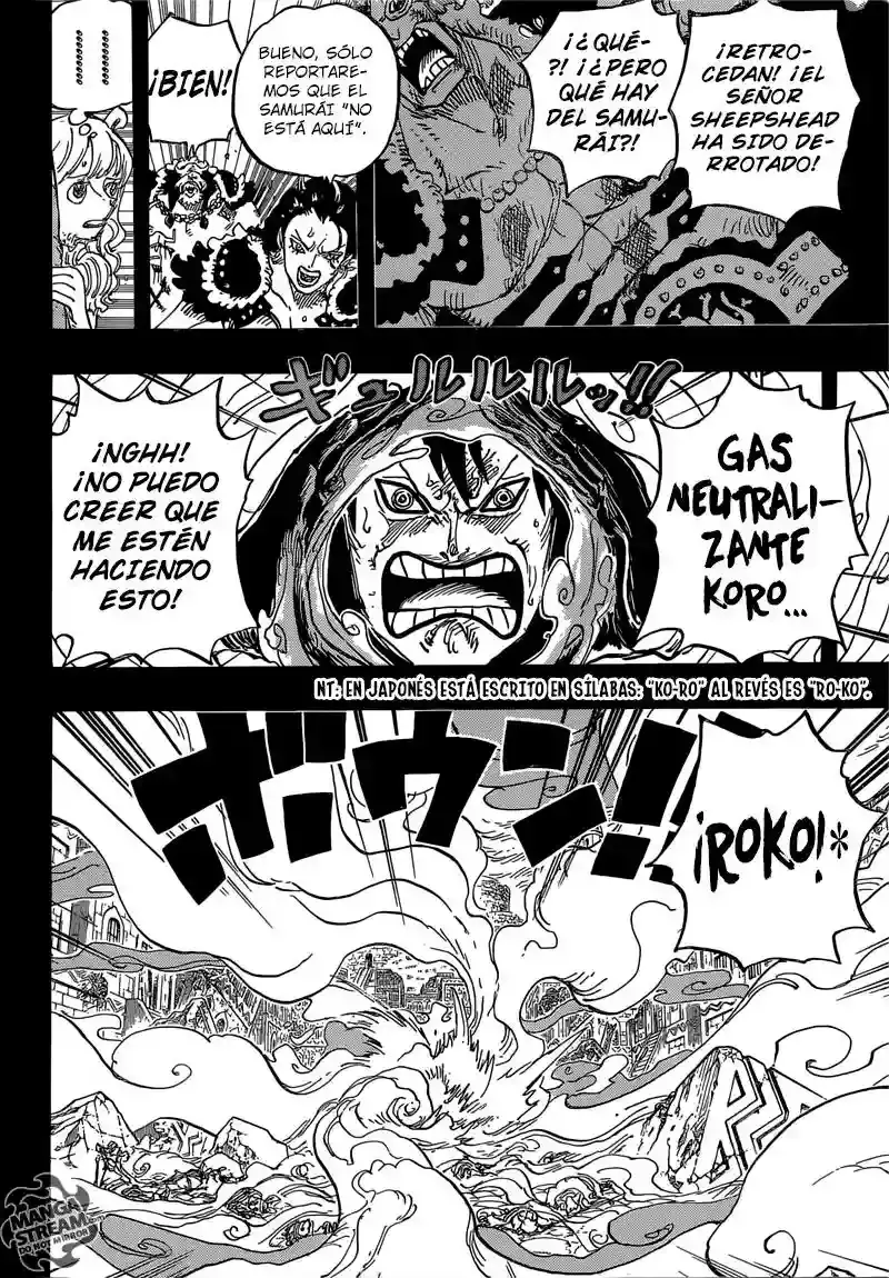 One Piece capítulo 811 página 6
