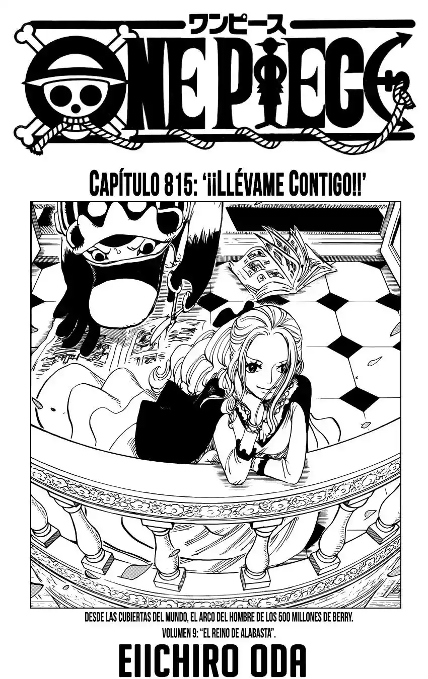 One Piece capítulo 815 página 2
