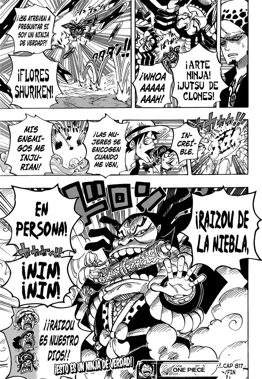 One Piece capítulo 817 página 20