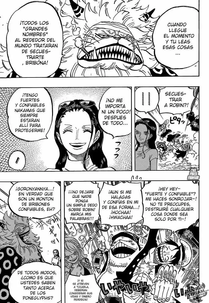 One Piece capítulo 818 página 10