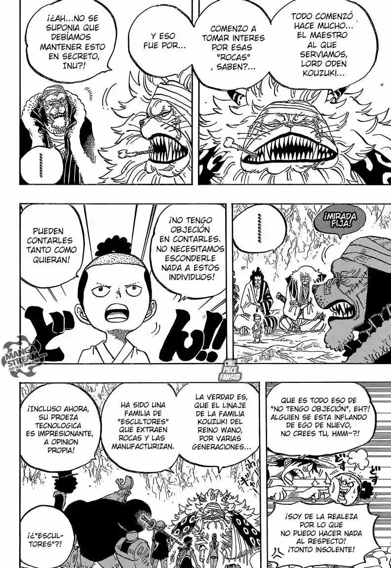 One Piece capítulo 818 página 11