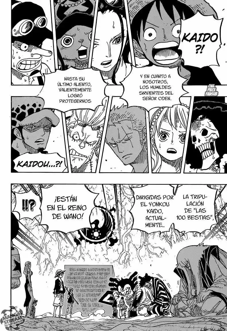 One Piece capítulo 818 página 15