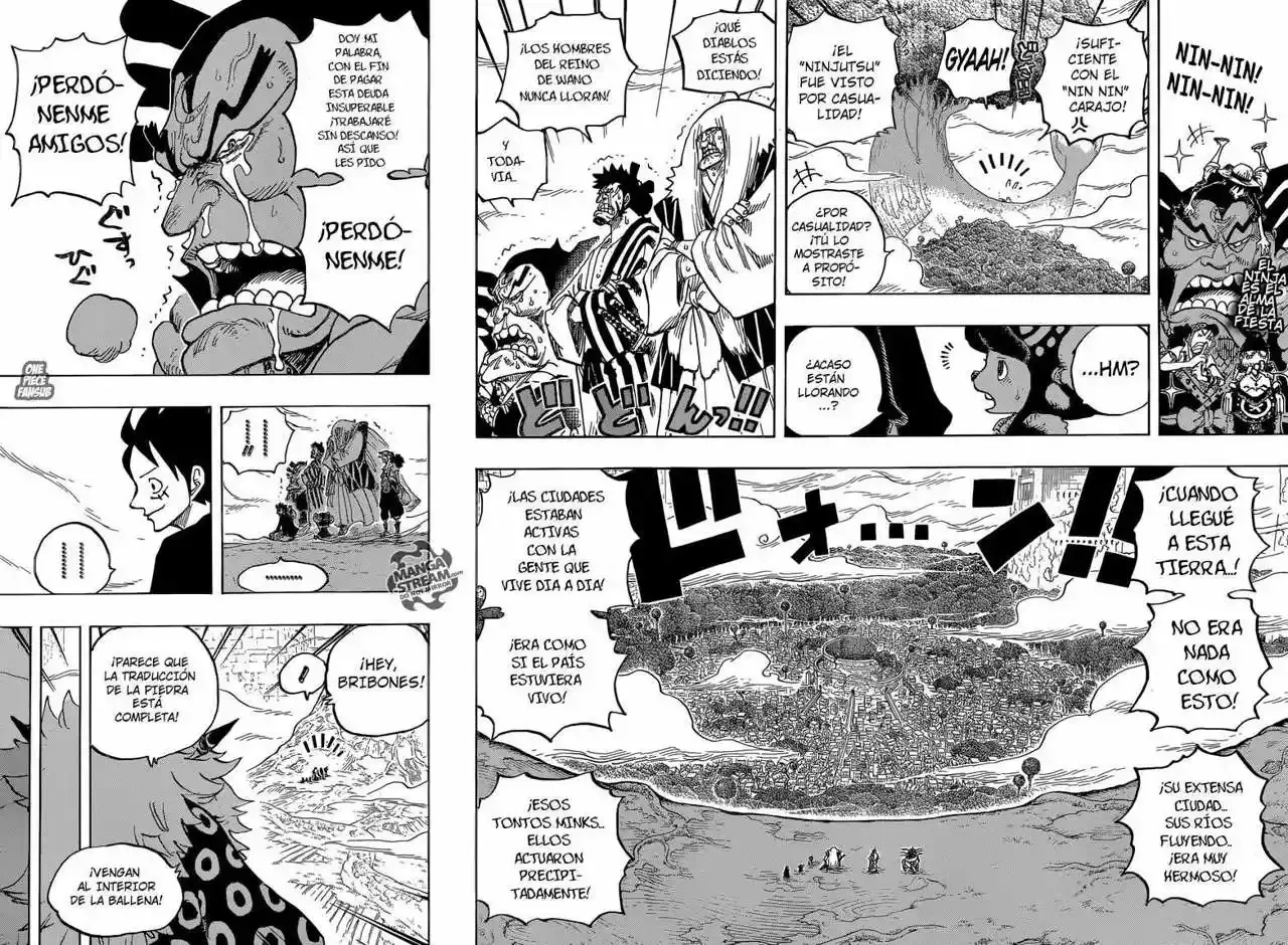 One Piece capítulo 818 página 3