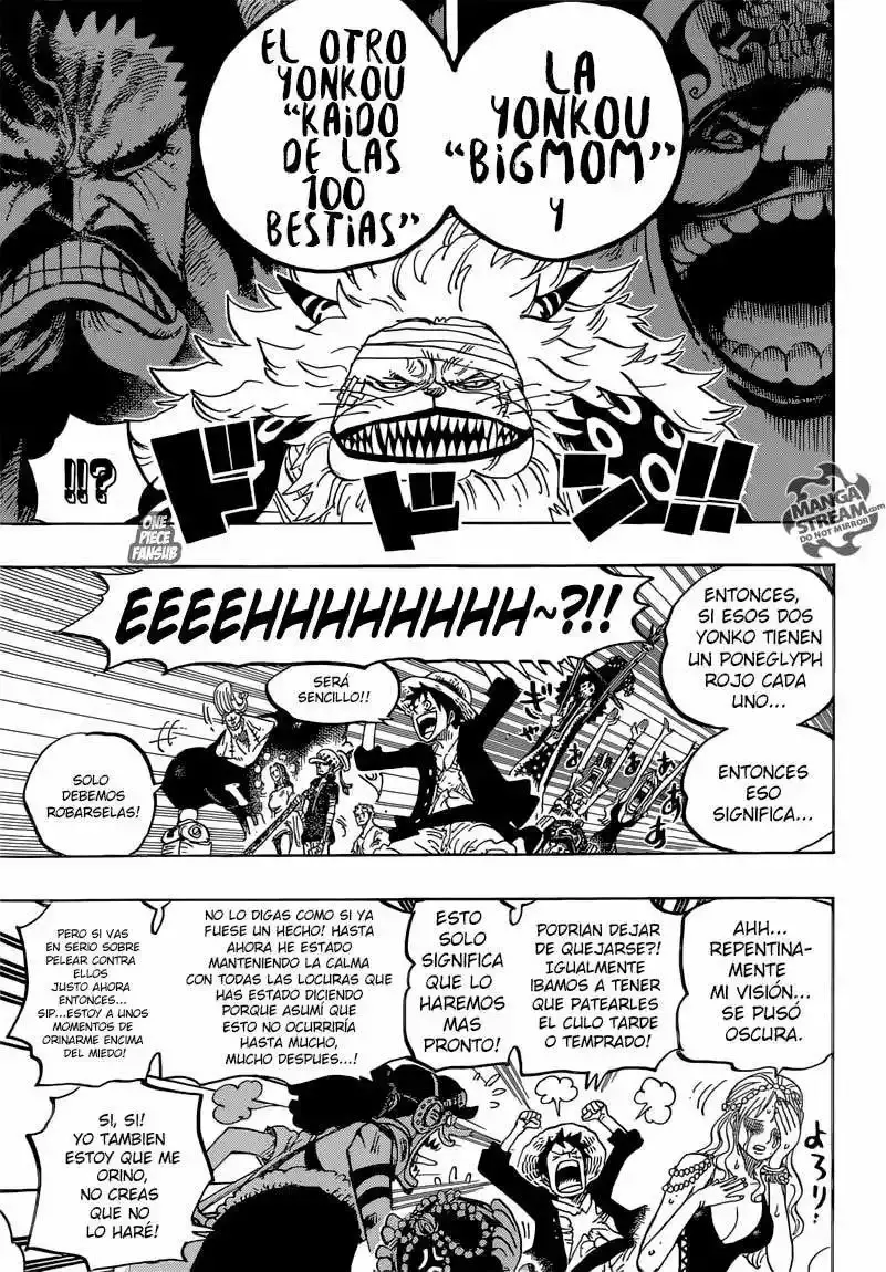 One Piece capítulo 818 página 8