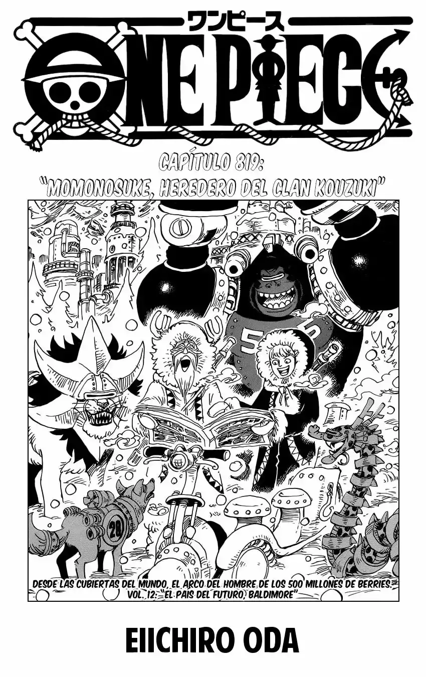 One Piece capítulo 819 página 2