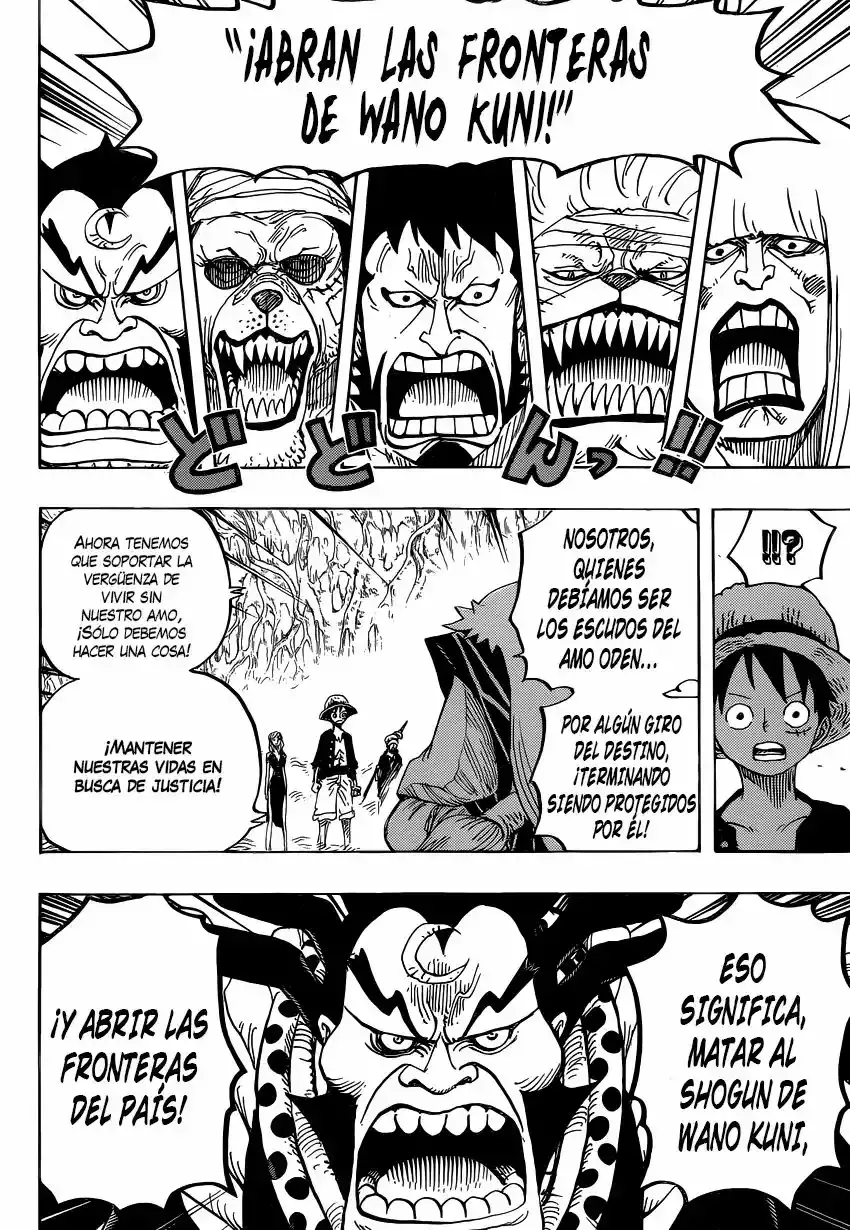 One Piece capítulo 819 página 5