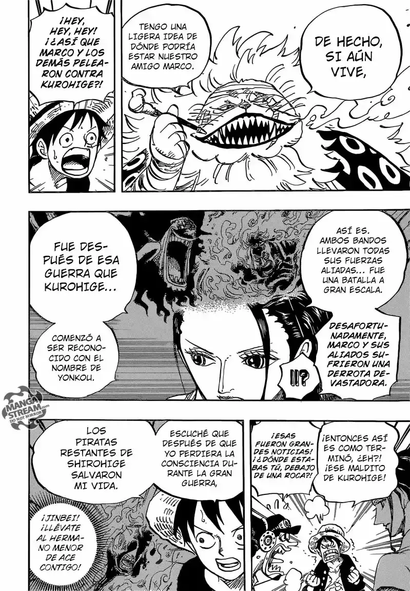 One Piece capítulo 820 página 13