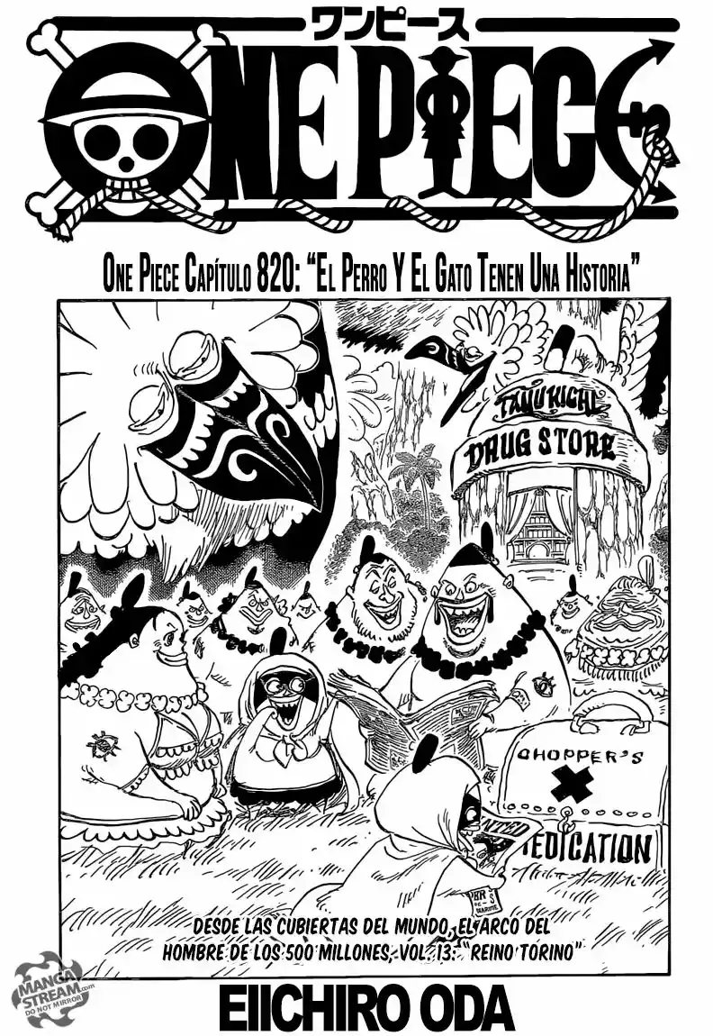 One Piece capítulo 820 página 2