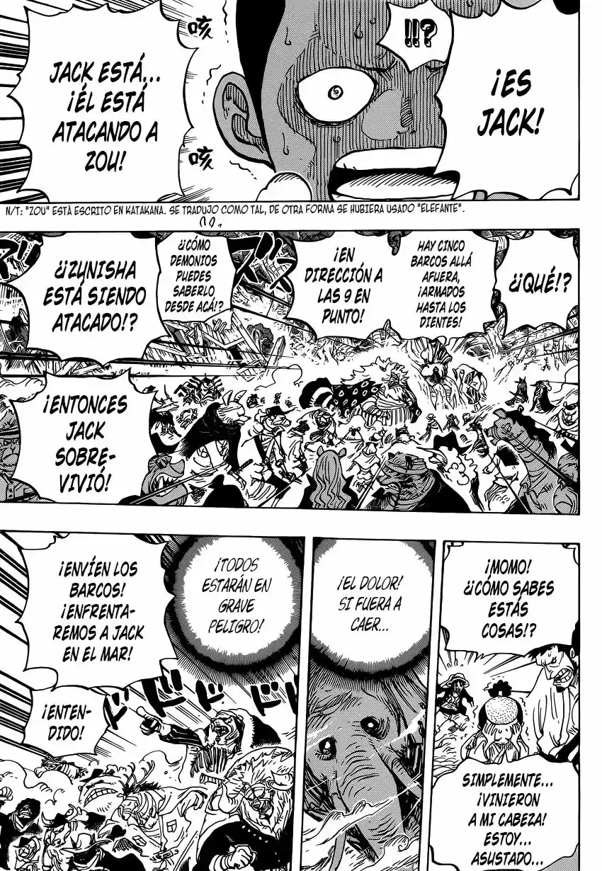 One Piece capítulo 821 página 12