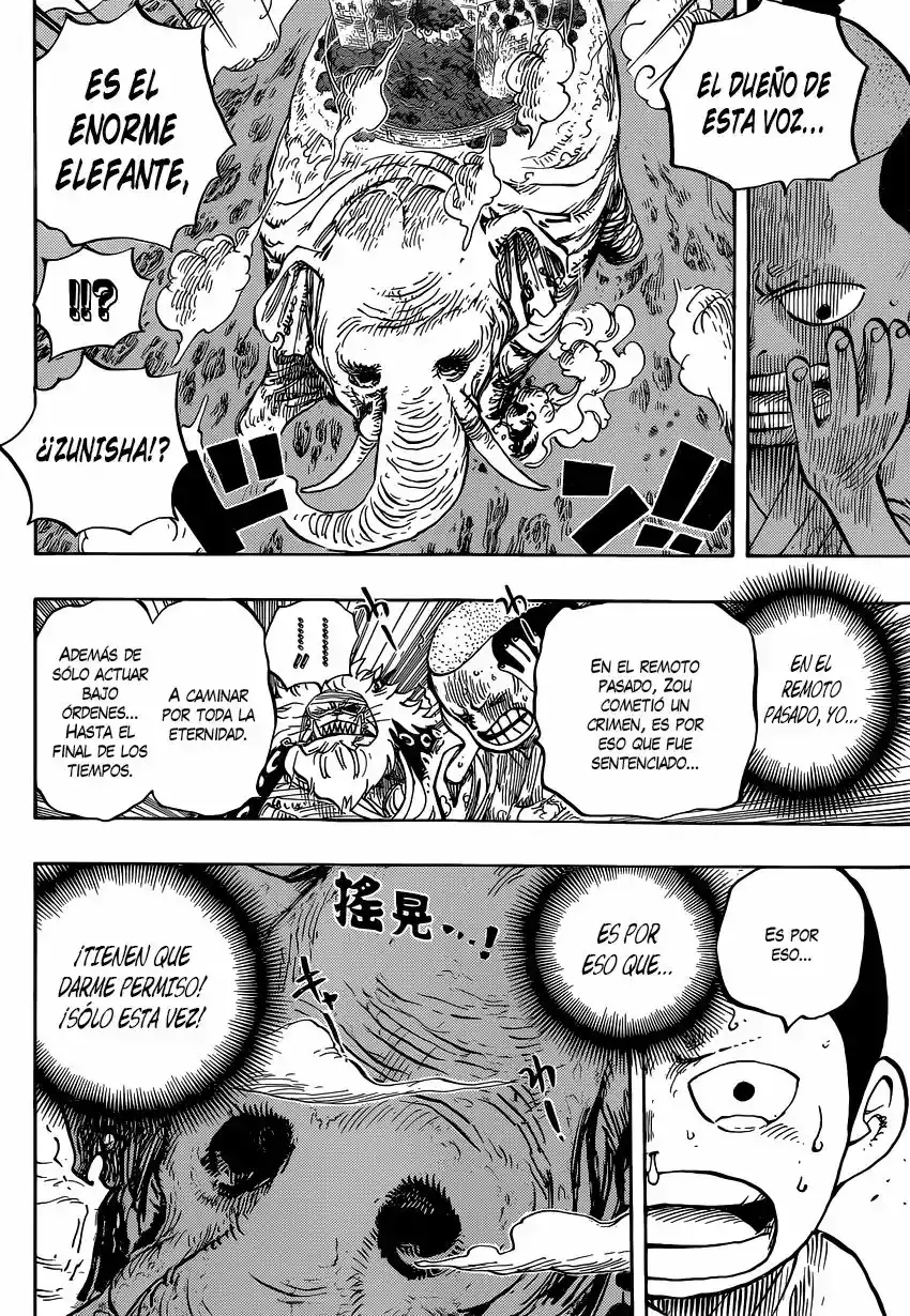 One Piece capítulo 821 página 13