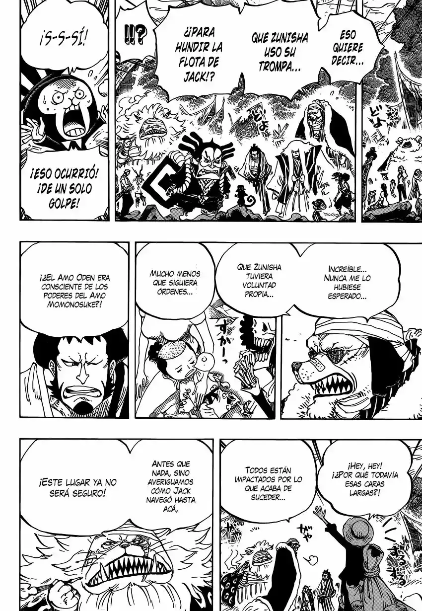 One Piece capítulo 821 página 20