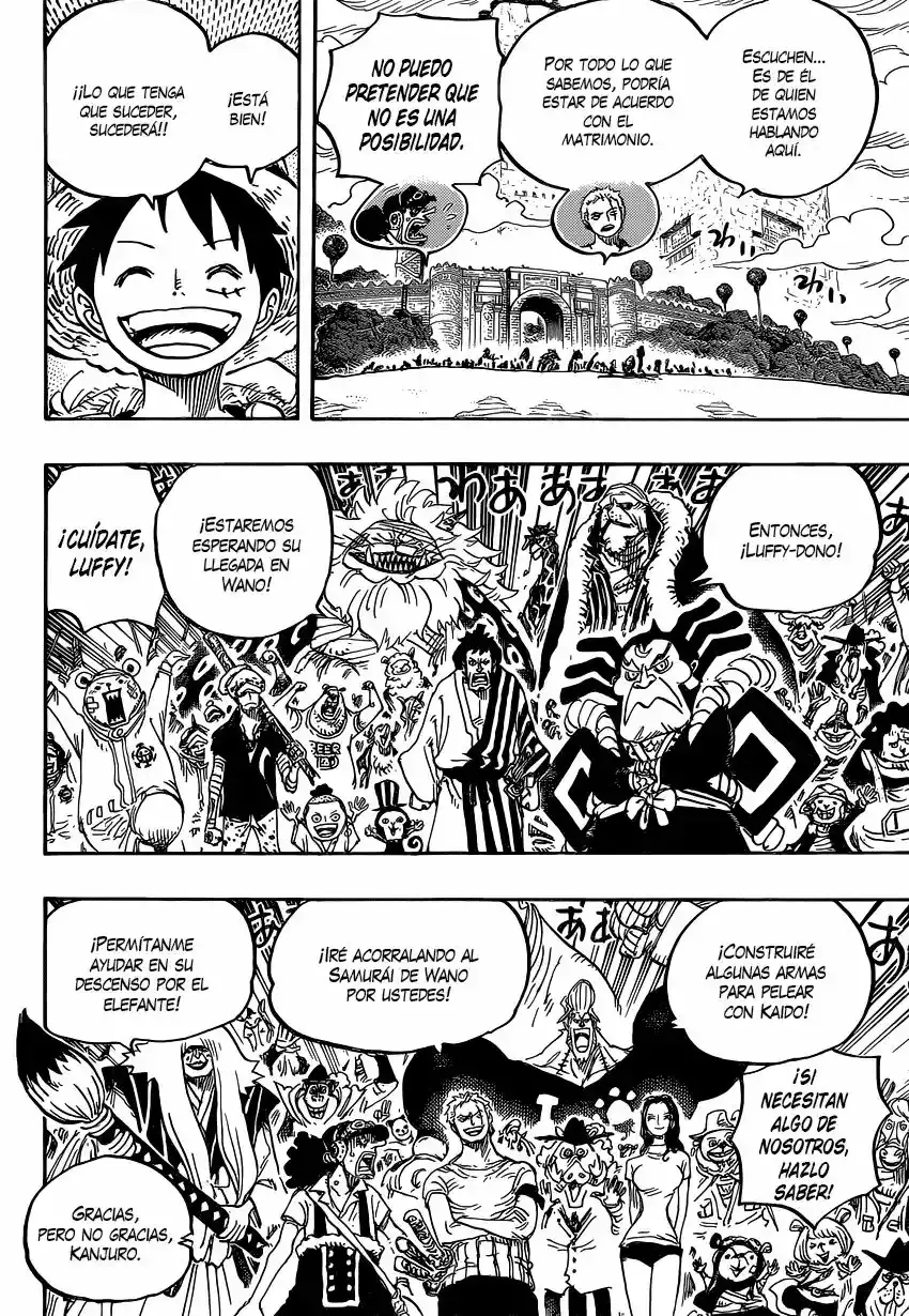 One Piece capítulo 822 página 15