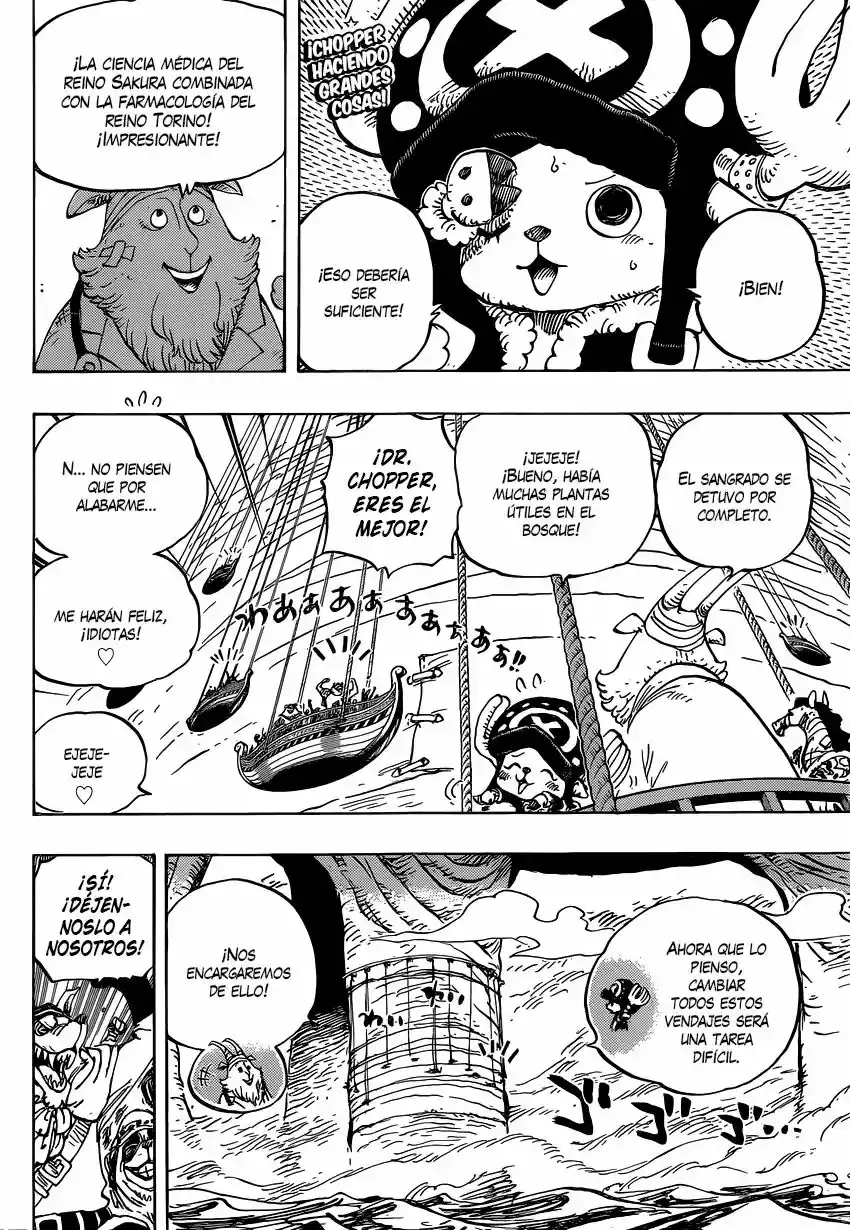 One Piece capítulo 822 página 3
