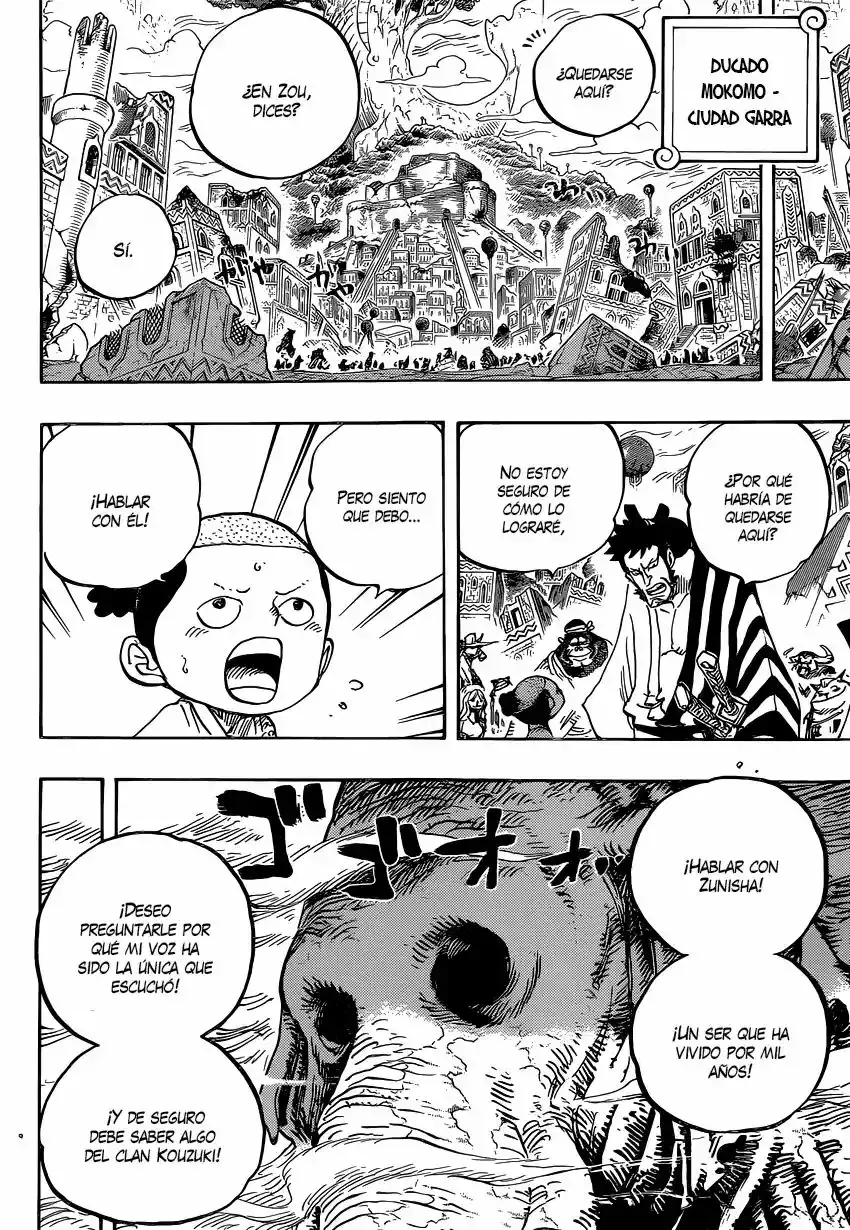 One Piece capítulo 822 página 5