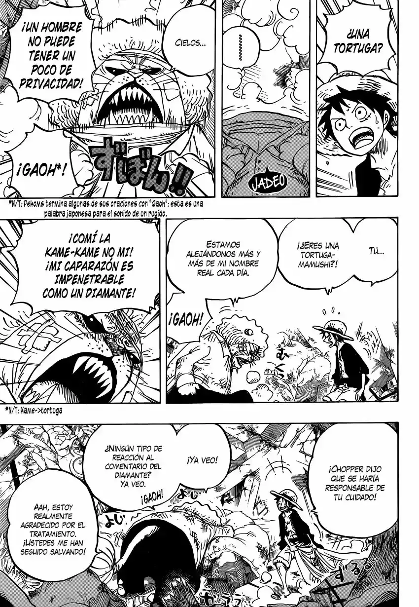 One Piece capítulo 822 página 8