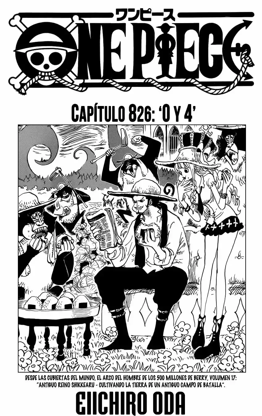 One Piece capítulo 826 página 2