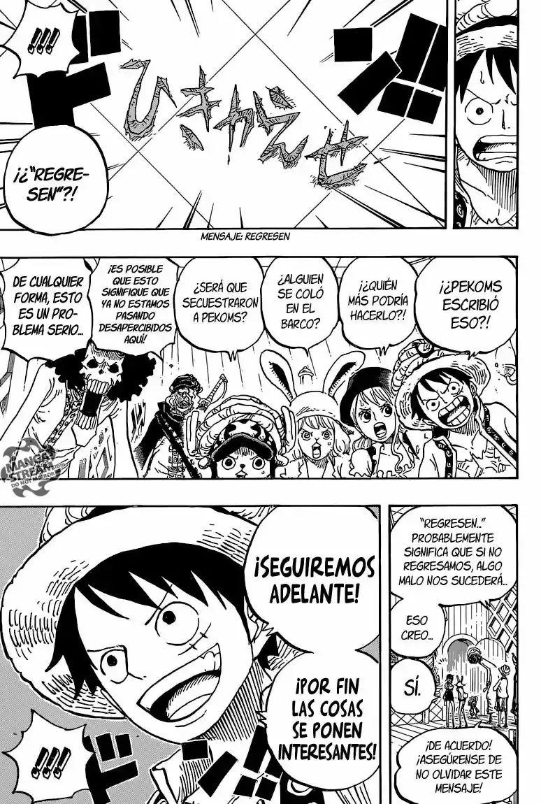 One Piece capítulo 828 página 14