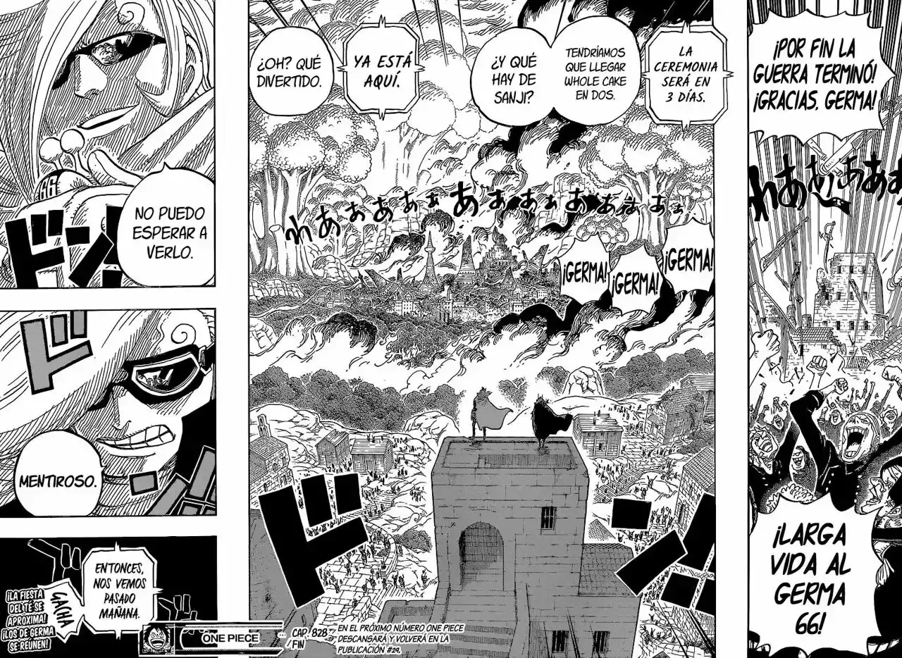 One Piece capítulo 828 página 17