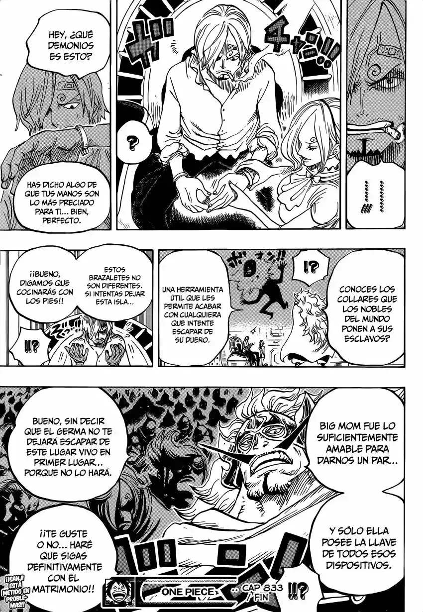 One Piece capítulo 833 página 20