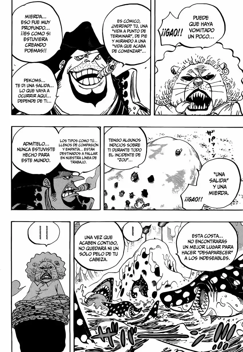 One Piece capítulo 834 página 11