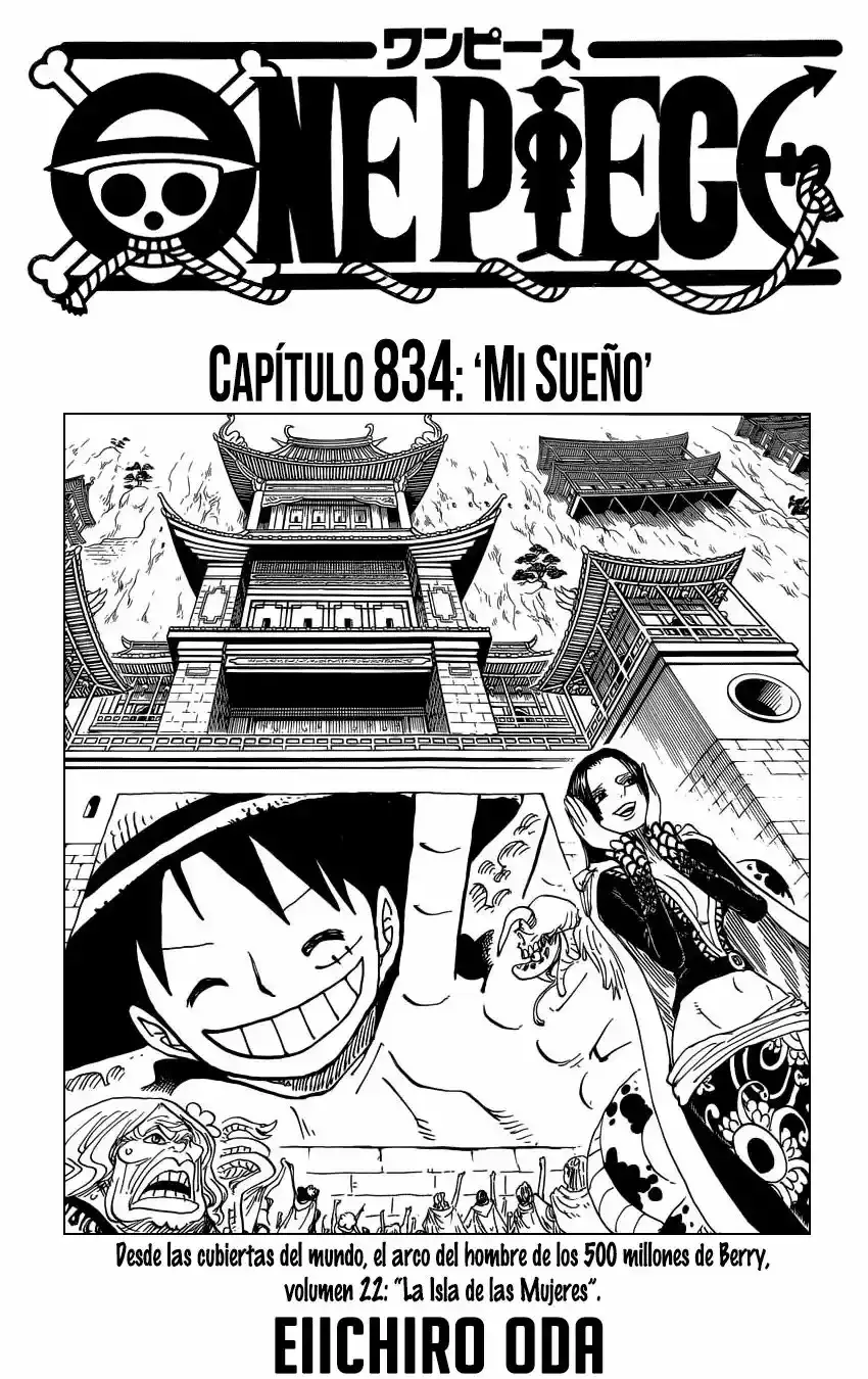 One Piece capítulo 834 página 2