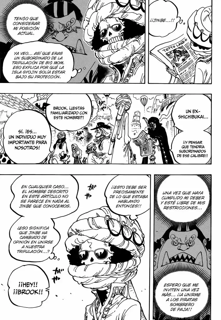 One Piece capítulo 834 página 6