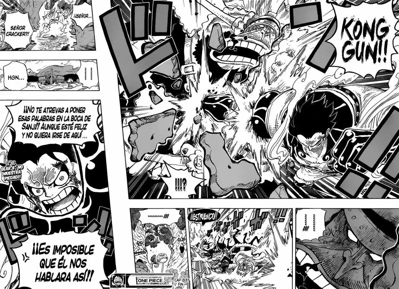 One Piece capítulo 837 página 16