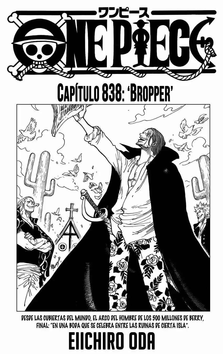 One Piece capítulo 838 página 2