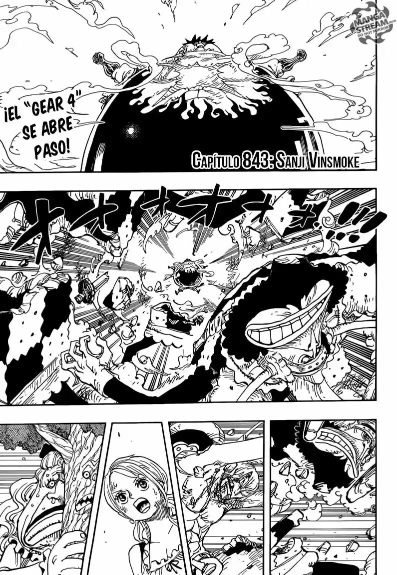One Piece capítulo 843 página 5