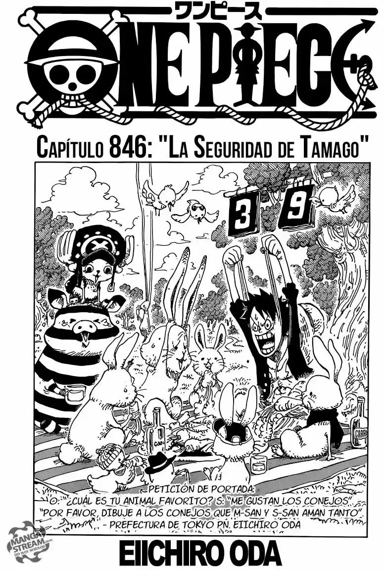 One Piece capítulo 846 página 2