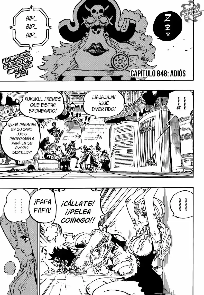 One Piece capítulo 848 página 4