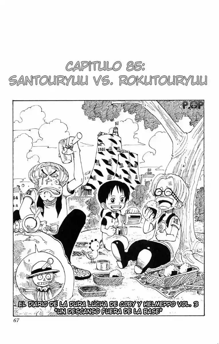 One Piece capítulo 85 página 1