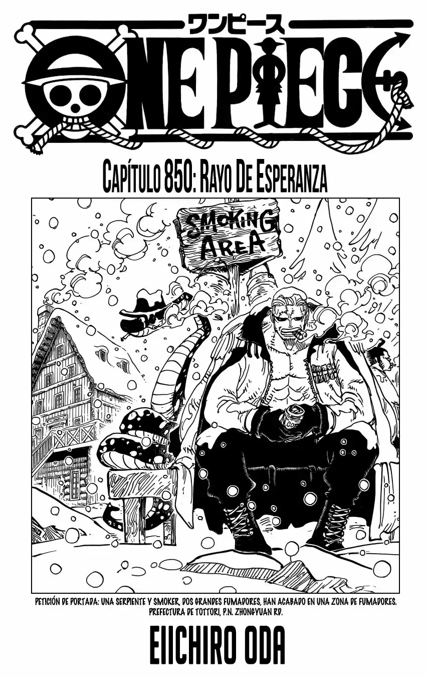 One Piece capítulo 850 página 4