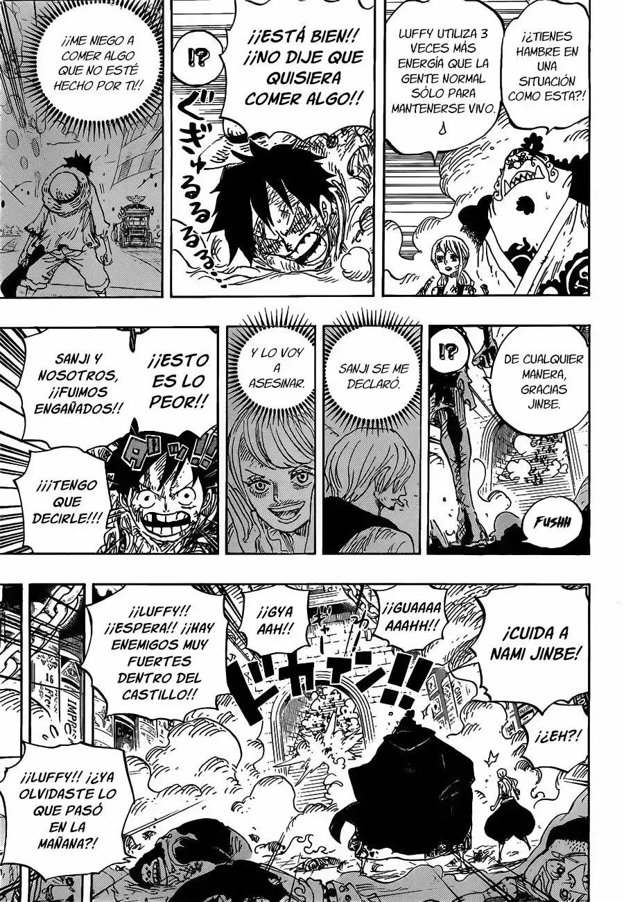 One Piece capítulo 852 página 8