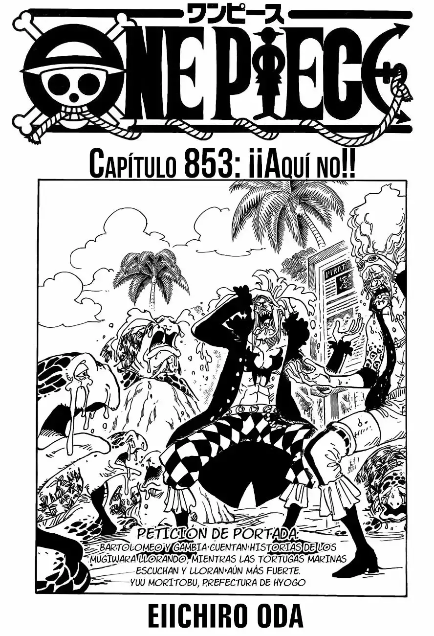 One Piece capítulo 853 página 2
