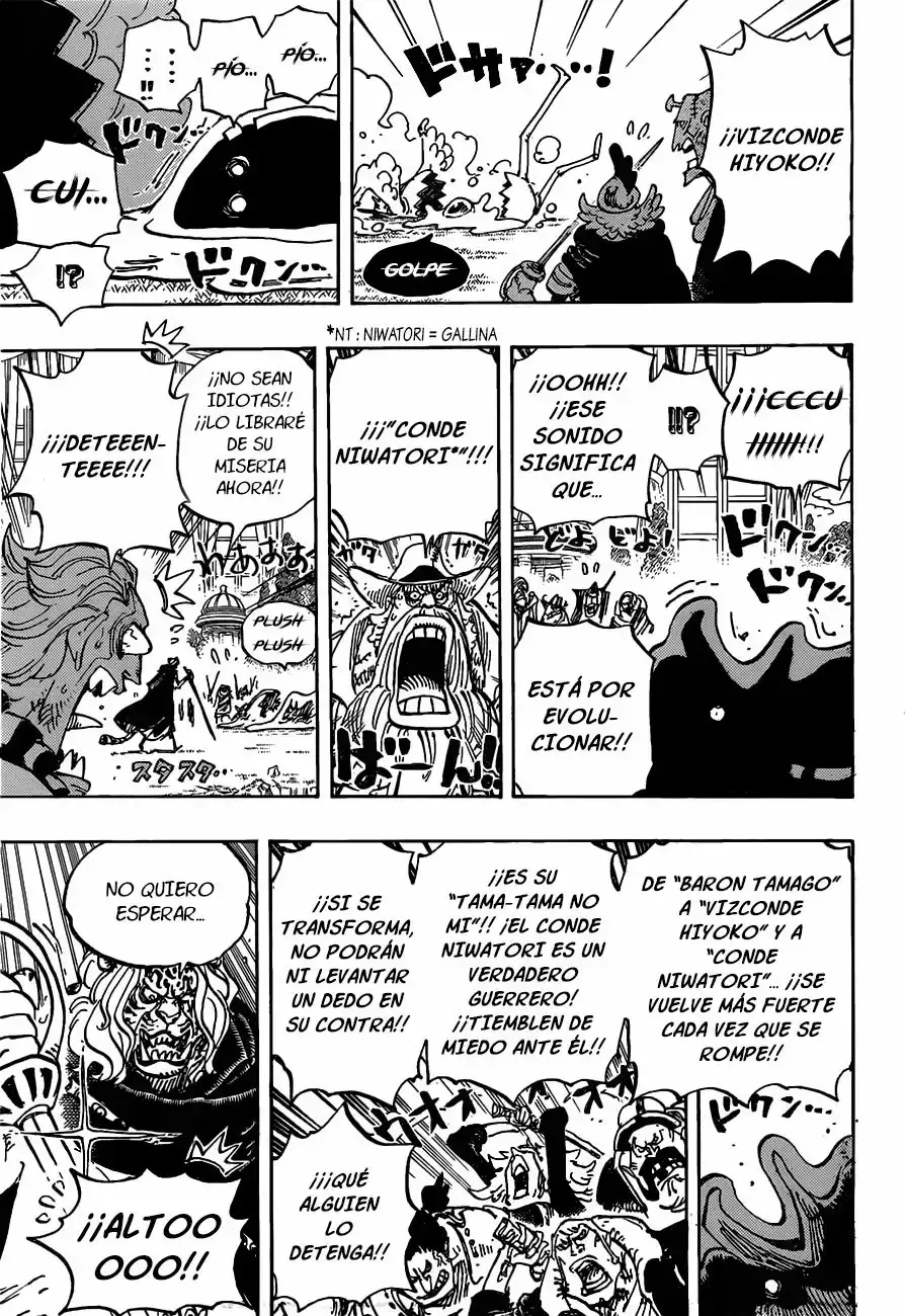 One Piece capítulo 853 página 7