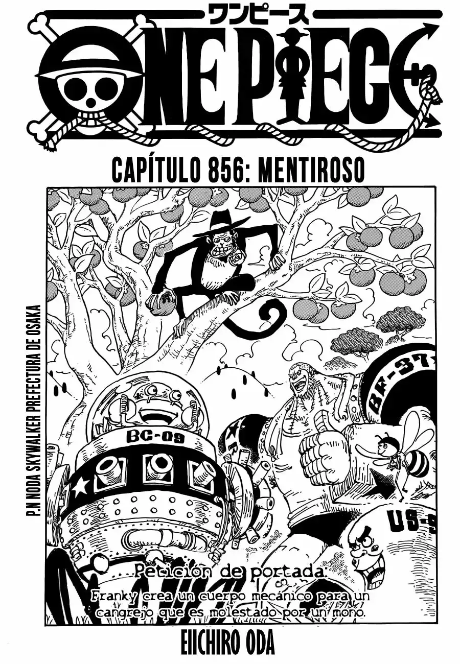 One Piece capítulo 856 página 2