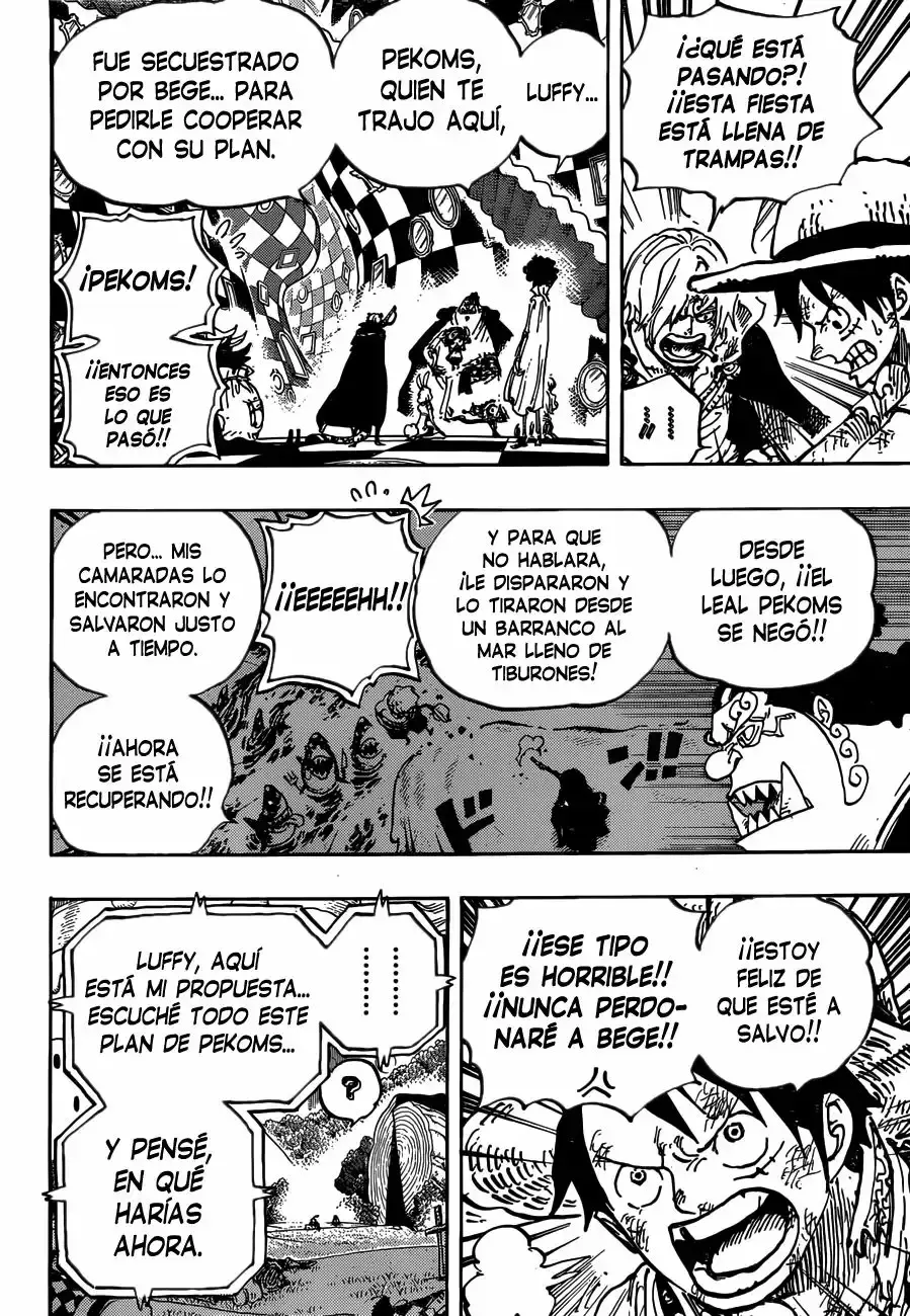 One Piece capítulo 857 página 15
