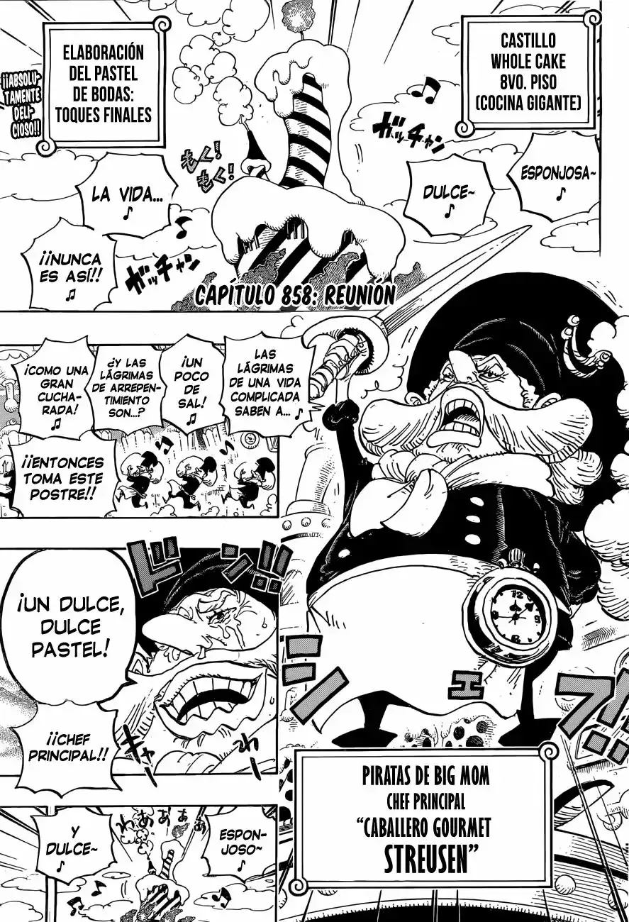 One Piece capítulo 858 página 5