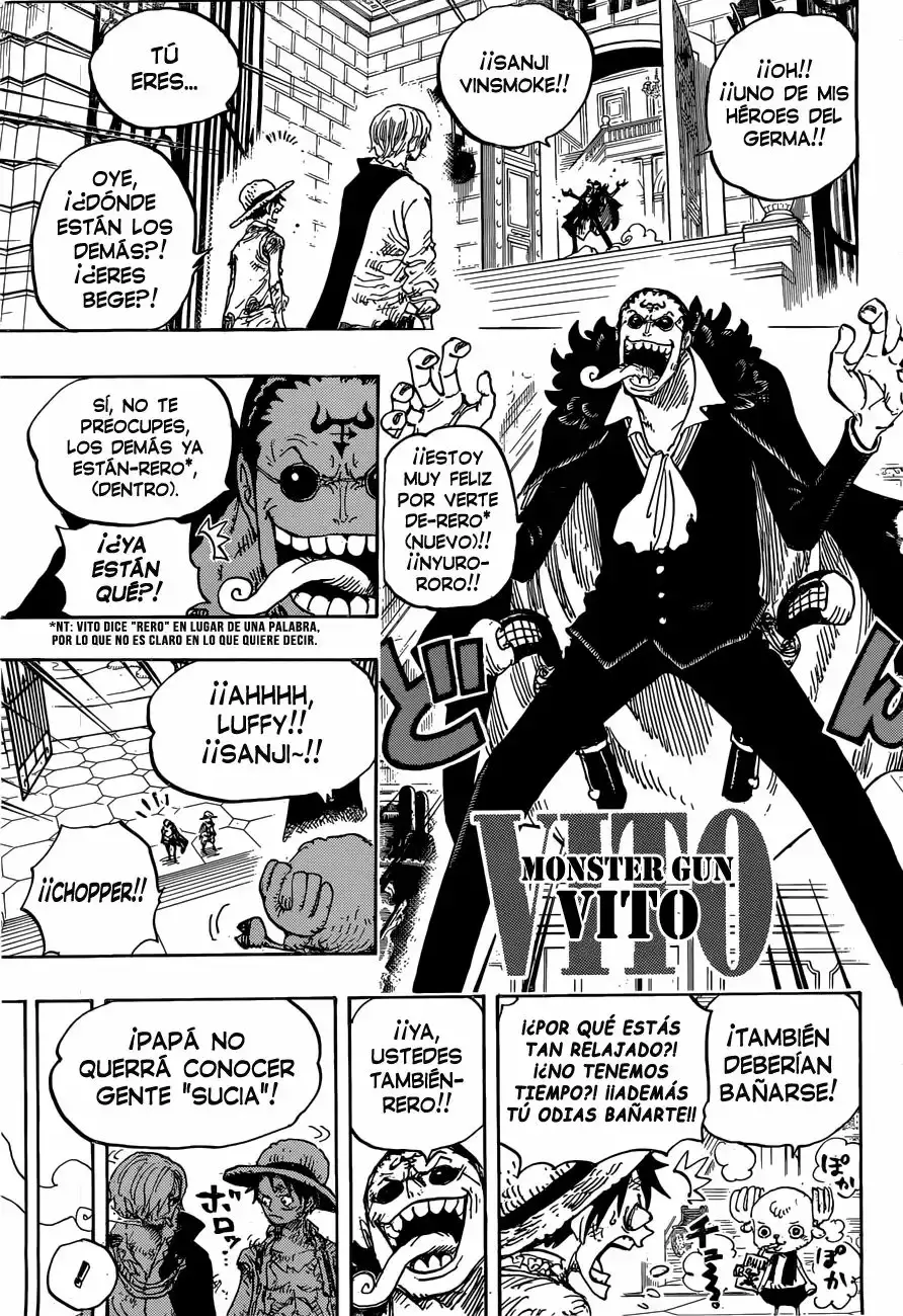 One Piece capítulo 858 página 8