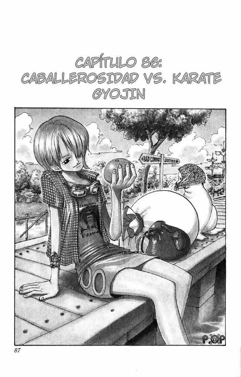 One Piece capítulo 86 página 1