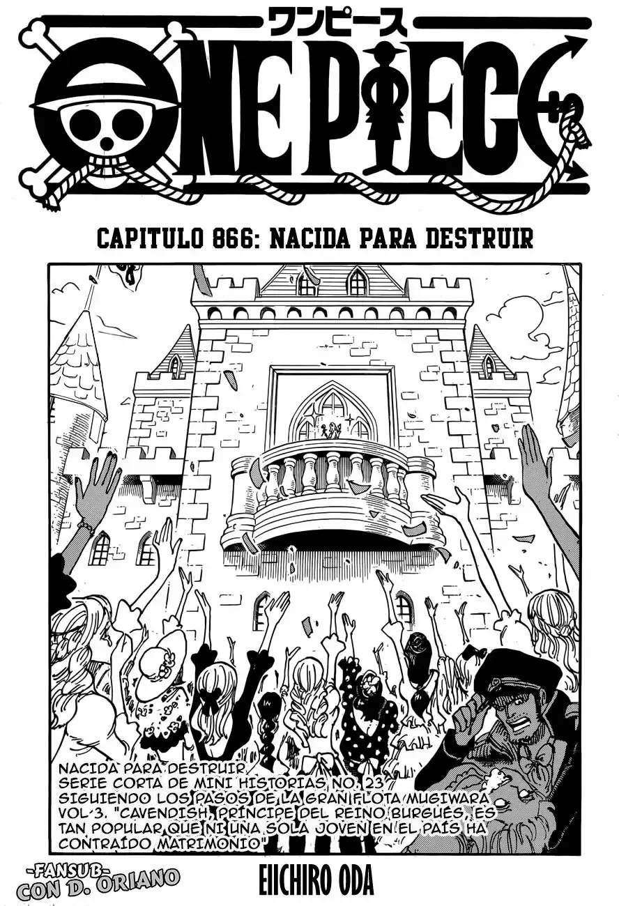 One Piece capítulo 866 página 2
