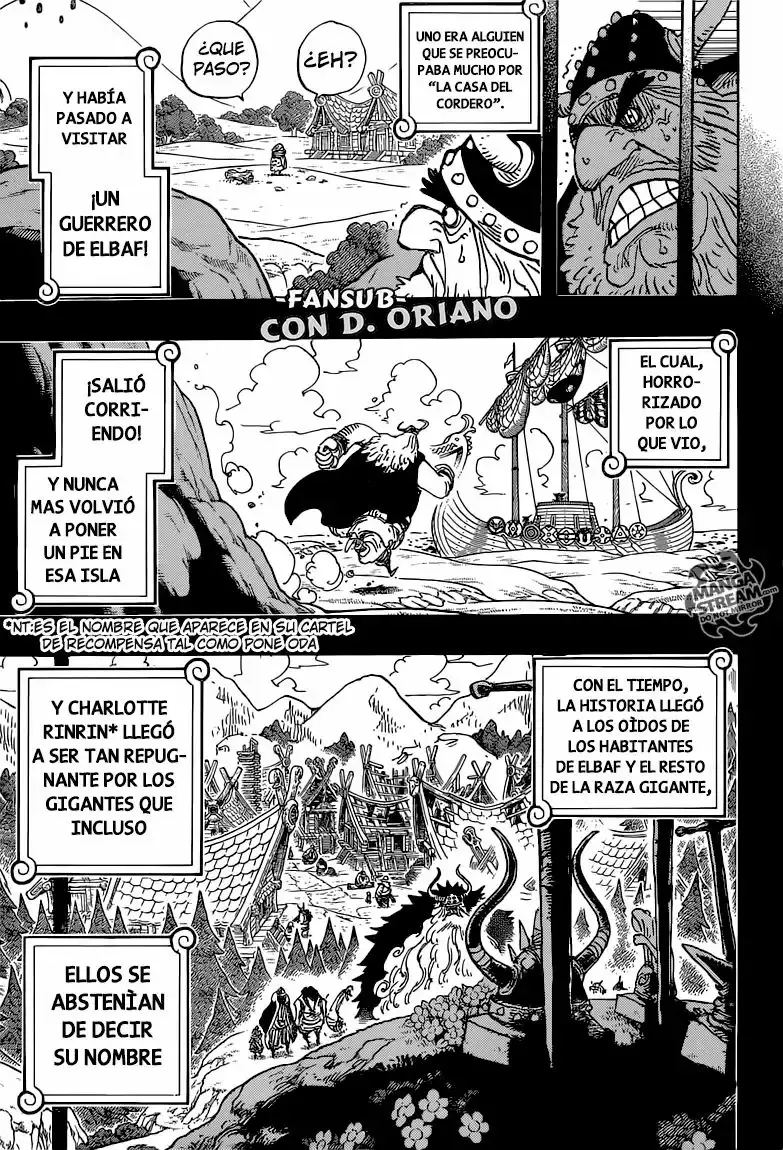 One Piece capítulo 868 página 4