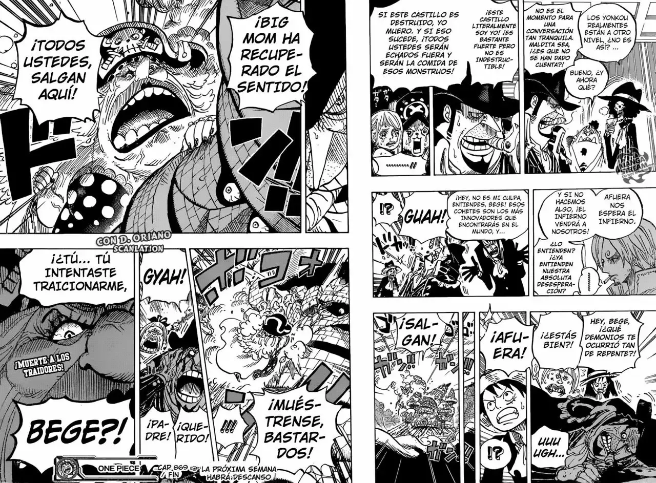 One Piece capítulo 869 página 16